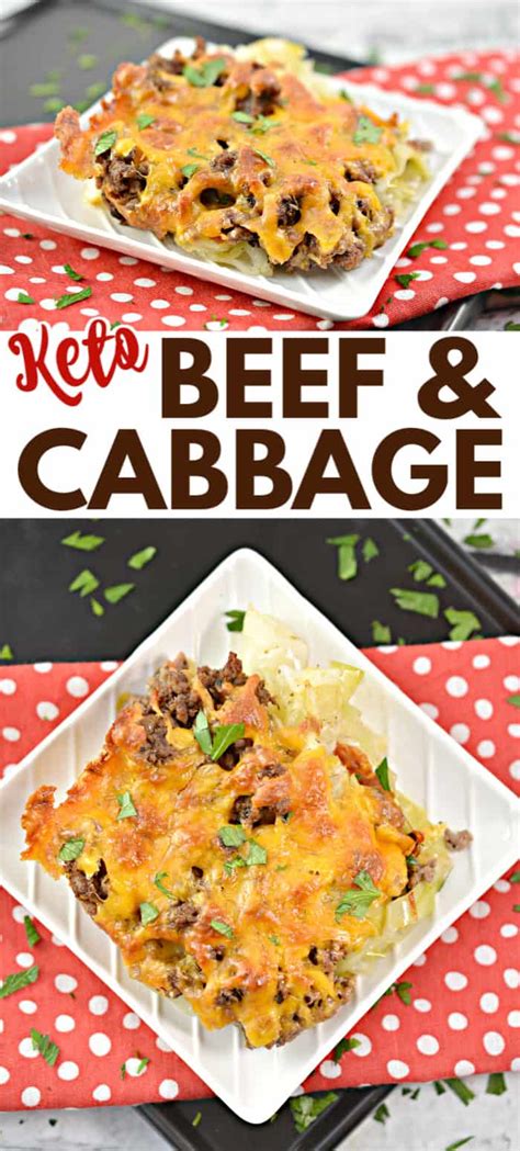 Keto Beef and Cabbage - Keto Diet Meal Ideas