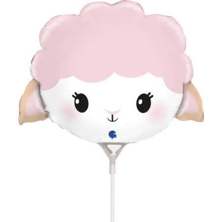 Mini Ballon Alu Mouton Gonfler L Air Sur Tige