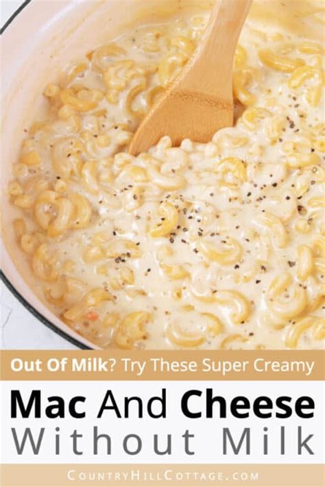 Mac And Cheese Without Milk