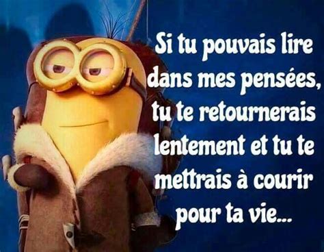 Si Tu Pouvais Lire Dans Mes Pens Es Sms Bonjour Mon Amour Minions