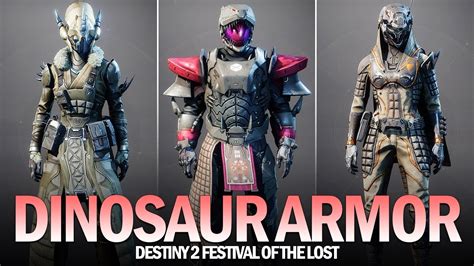 Dinosaur Armor In Destiny 2 Quick Ornament Preview And Showcase