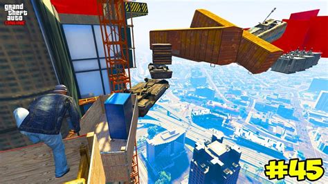 The Big Parcours Gta Online Parcours Youtube