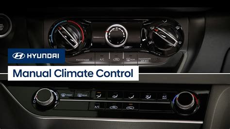 Manual Climate Control Hyundai Hyundai How Tos