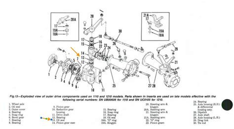 Axle Seal For Ford 1210 R Tractors