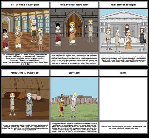 Julius Caesar Storyboard Por 3035c562