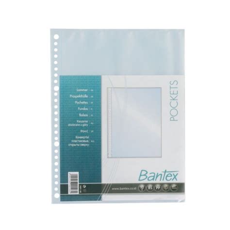 Jual Plastik Pocket Multiring Binder Loose Leaf B Bantex Shopee