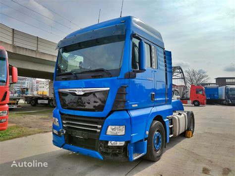 Buy Damaged Man Tgx Xl Intarder Klima Motorschaden Truck