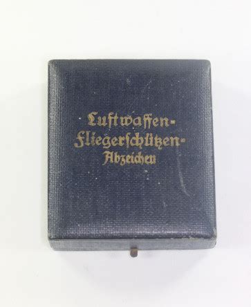 Etui Luftwaffen Fliegerschützen Abzeichen