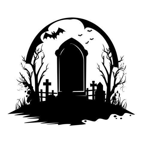 Tombstone Silhouette