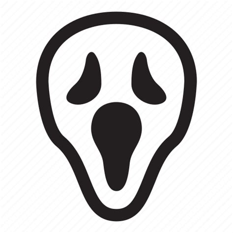 Halloween, helloween, october, scream, scream mask icon - Download on ...