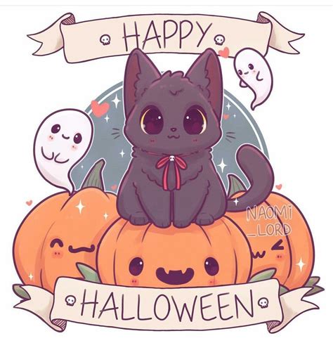 Pin By Liz On Kitty Cats Cute Halloween Drawings Halloween Drawings