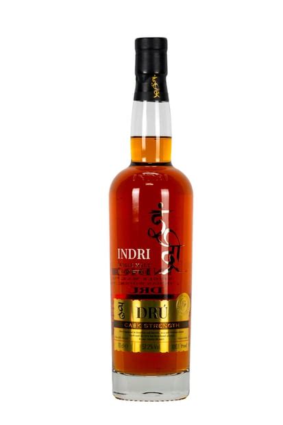 Indri Dru Single Malt Cask Strength A Bold And Intense Whiskey