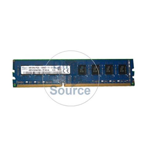 Hynix HMT41GU6AFR8A PBN0 8GB DDR3 PC3 12800 Non ECC Unbuffered 240