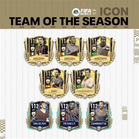 Auzio On Twitter TOTS Icons On FIFA Mobile Maybe We Get Them On FIFA