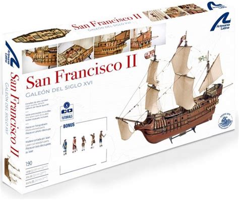 Artesania Latina San Francisco II Galjoen Houten Modelbouw Schaal