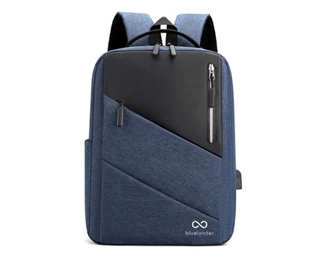 Mochila Para Laptop Antirrobo Bluelander Hs Con Puerto Usb Para Power