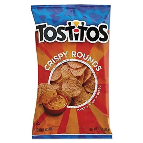 Tostitos Tortilla Chips Crispy Rounds 3 Oz Bag 28 Carton By Tostitos Awesome Products