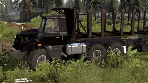 Spintires Mods Gameplay 67 Tatra Mod 163 Truck YouTube