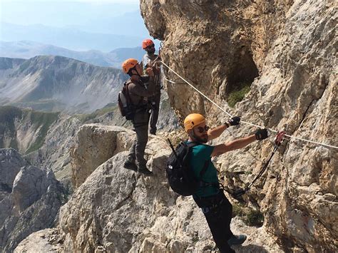 Ferrata Al Bivacco Bafile M Sul Corno Grande Gran Sasso