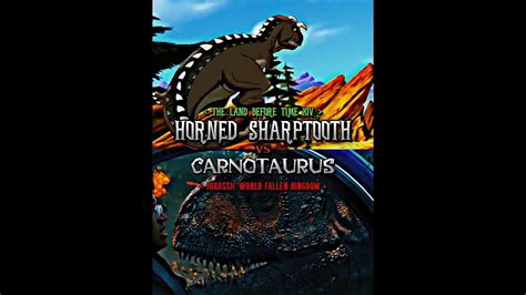 Horned Sharptooth Vs Carnotaurus Day 8 Of Bullying Jurassic World