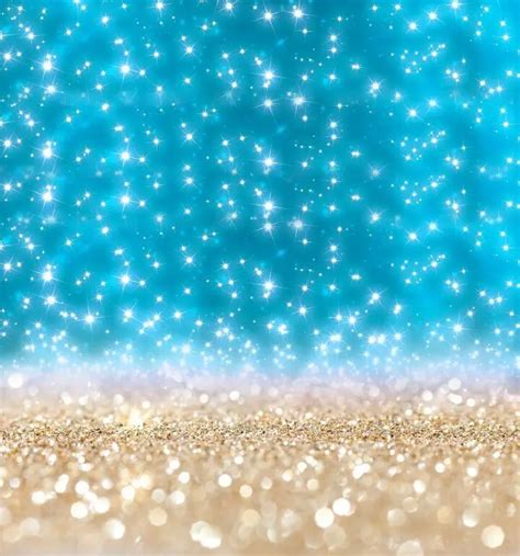 Art Fabric Backdrops Glitter Bokeh Golden Sparkle Photography