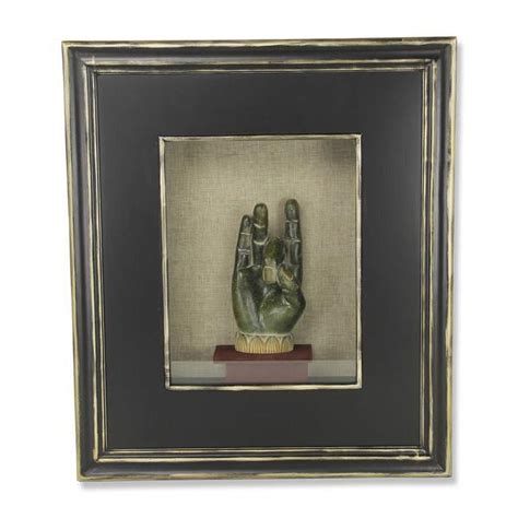 Cheungs FY-1525 27 x 23.25 x 5 in. Shuni Mudra Meditation Display ...