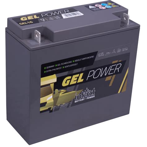 Akumulator Intact Gel Power V Ah Kopiraj Gel Top Start