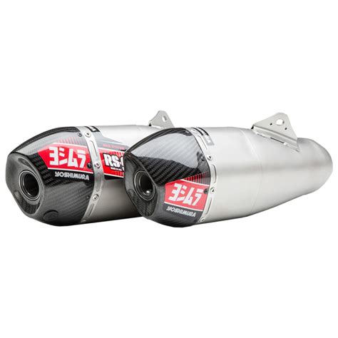 Yoshimura Rs 9t Full Exhaust System S Steel Alu Carbon Cap Honda Crf450r Rx 17 20 Race Fx