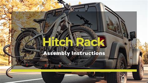 How To Put An Aventon Hitch Bike Rack On Your Car Truck Or SUV YouTube