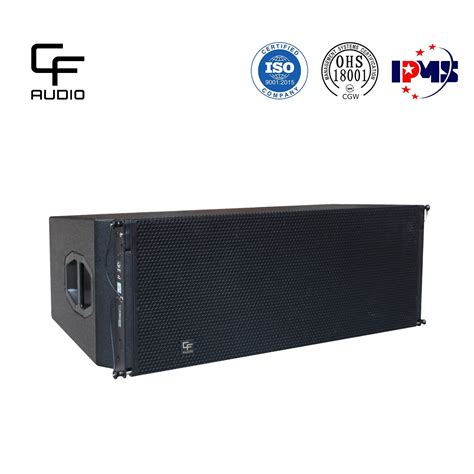 Pro Audio Speaker Dual Inch Line Array Full Range Speaker Pa