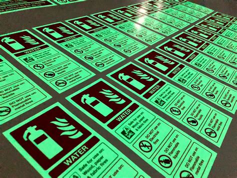 What is Photoluminescent Signage? - Graphic Signs