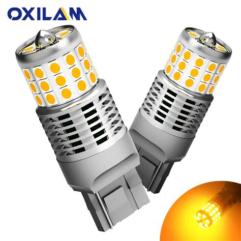 Oxilam Pcs Amber T Na Wy W Led Canbus No Hyper Flash Built