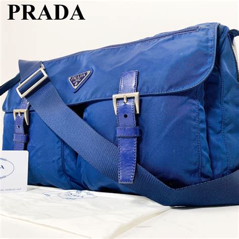 Yahooオークション 希少 Prada プラダ ショルダーバッグ メッセンジ