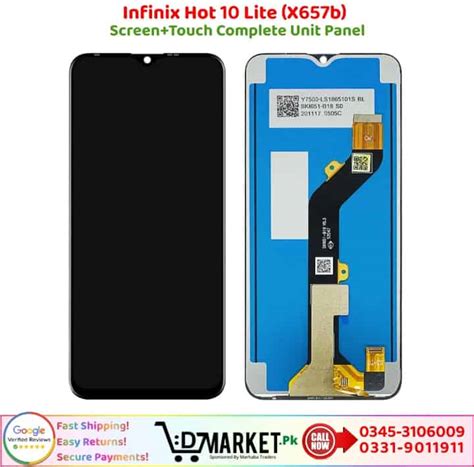 Infinix Hot Lite LCD Panel Unit Combo Exclusive