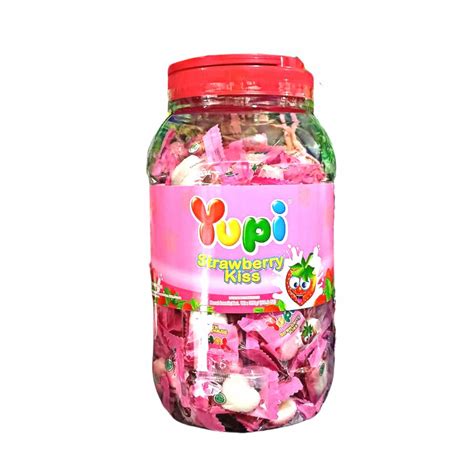 Jual Permen Yupi Strawberry Kiss Yupi Love Toples Gr Shopee