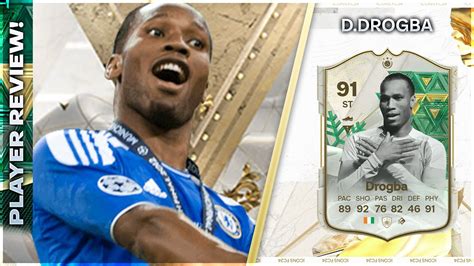 5 Star Weakfoot Now 91 Rated Winter Wildcard Icon Didier Drogba