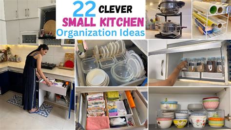 22 BRILLANT CLEVER Small Kitchen Organization Ideas Ideas To