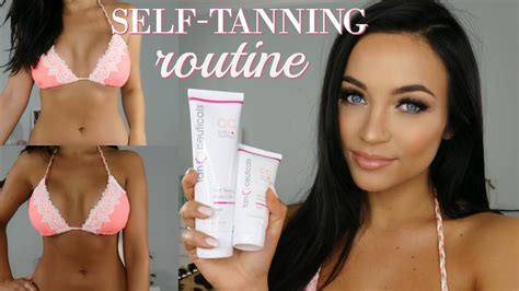 My Self Tanning Routine Giveaway Stephanie Ledda YouTube