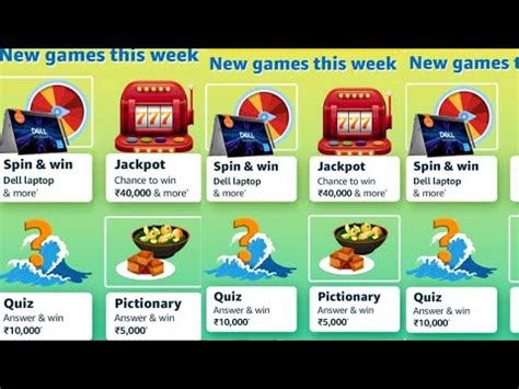 Amazon New Games This Week Amazon Quiz Answers Today L Amazon Quiz