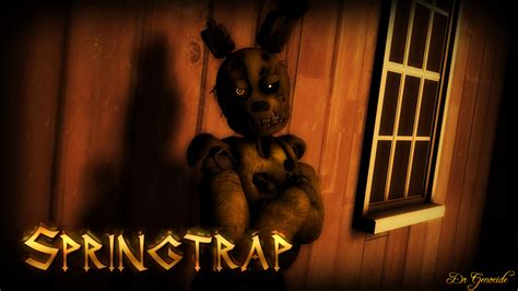 Fnaf 3 Springtrap Wallpaper By Drgenocidesfm On Deviantart Wallpaper