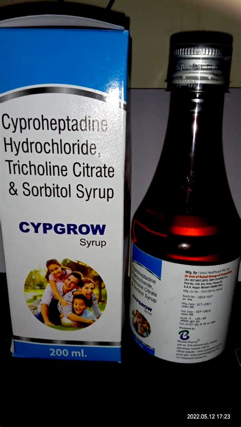 Cyproheptadine Hcl Syrup At Best Price In Panchkula By Bioplus Pharma