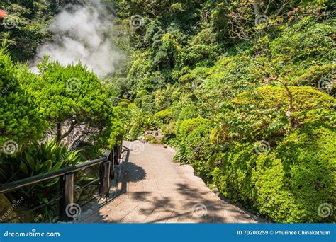 Infierno De Umi Jigoku O Del Mar En Beppu Oita Japón Imagen de