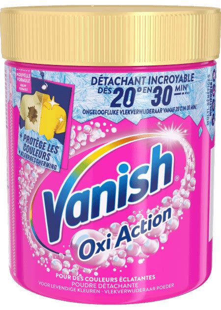 Vanish Poudre Oxi Action Booster De Lavage Vanish Be