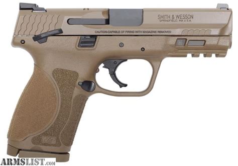 ARMSLIST For Sale Smith Wesson M P 2 0 Compact FDE 9MM 4 With