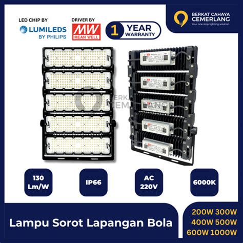 Jual Lampu High Mast Led W W W W Stadion Lapangan Gor