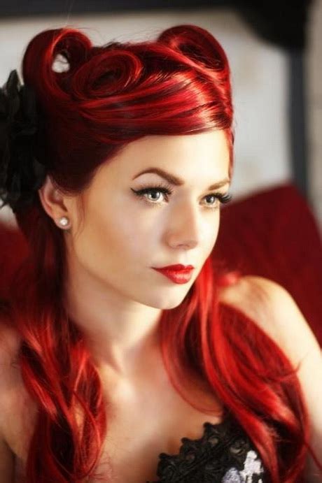 Top 50 Pin Up Hairstyles 2024 Flamegeuss