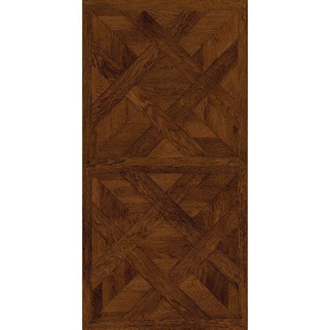 Trafficmaster Allure 16 In X 32 In Chateau Parquet Dark Luxury Vinyl