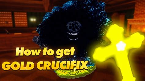 How To Get Free Gold Crucifix In Roblox Doors Hotel Update Youtube