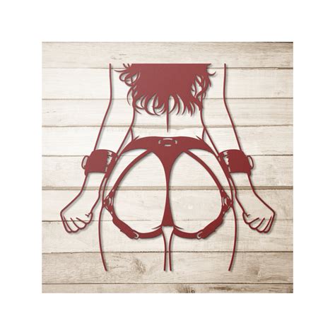 Heart Bdsm Kink Metal Wall Art Feminine Bdsm Punishment Furniture Kink Room Decor Sex Room