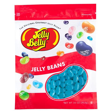 Jelly Belly Berry Blue Jelly Beans 1 Pound 16 Ounces Resealable Bag